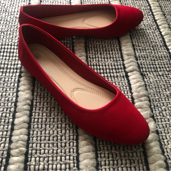 Round Toe Slip on Ballet Flat Shoes - Picture 6 of 7